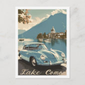 Comomeer Italië Vintage Beroemde Reisplaats Briefkaart (Voorkant)