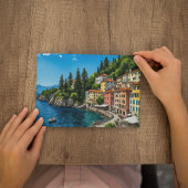 Comomeer Italië Waterverf Briefkaart