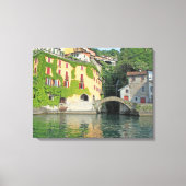 Comomeer Nesso uitzicht canvas print (Voorkant)