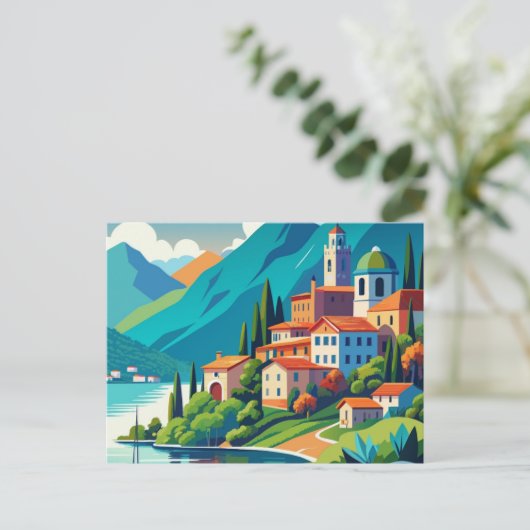 Comomeer Stylist Briefkaart (Staand voorkant)