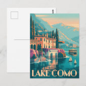 Comomeer-Vintage Briefkaart (Voorkant / Achterkant)