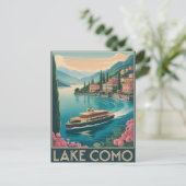 Comomeer-Vintage Briefkaart (Staand voorkant)