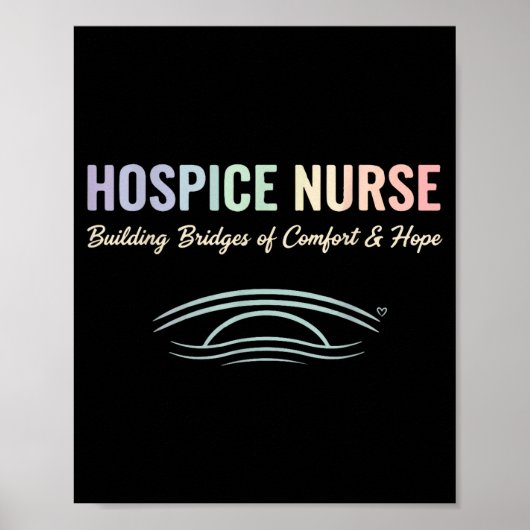 Comon In Care Hosce Nurse Palliative Suprt Graphic Poster (Voorkant)