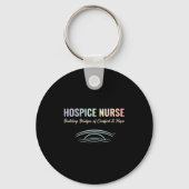 Comon In Care Hosce Nurse Palliative Suprt Graphic Sleutelhanger (Voorkant)