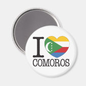 Comoren Liefde v2 Magneet (Voorkant / Achterkant)