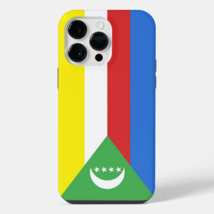 Comoren vlag iPhone 14 pro max hoesje