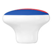 Comoren vlag keramische knop (Zijkant)