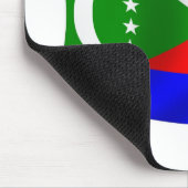 Comoren Vlag Muismat (Hoek)