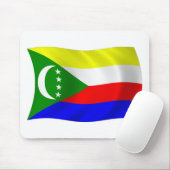 Comoren Vlag Muismat (Met muis)