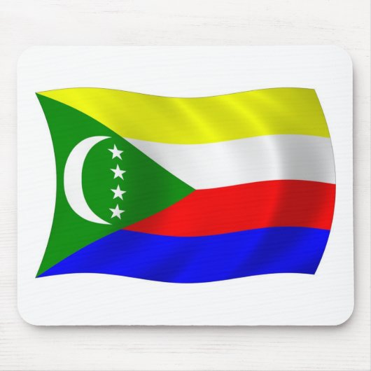 Comoren Vlag Muismat (Voorkant)