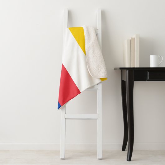 Comoren vlag sherpa deken (In situ)