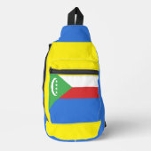 Comoren vlag sling bag (Voorkant)