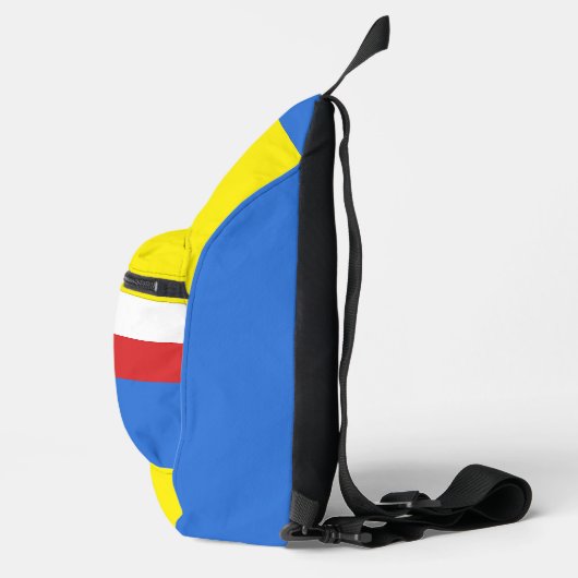 Comoren vlag sling bag (Rechts)