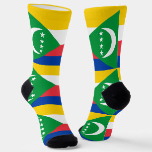 Comoren vlag sokken