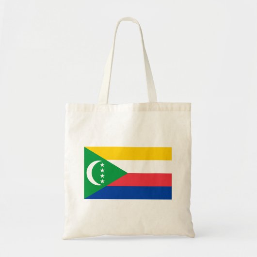 Comoren vlag tote bag (Voorkant)