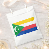 Comorese vlag bedankzakje (Geknipt)
