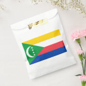 Comorese vlag bedankzakje (Gezegeld)