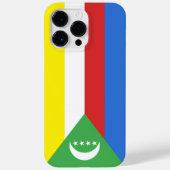 Comorese vlag Case-Mate iPhone case (Achterkant)