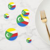Comorese vlag confetti (Groep)