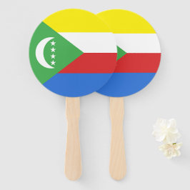 Comorese vlag handwaaier