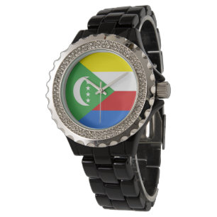 Comorese vlag horloge