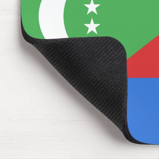 Comorese vlag muismat (Hoek)
