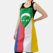 Comorese vlag schort (Insitu)
