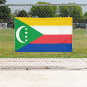 Comorese vlag spandoek (Insitu)