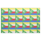 Comorese vlag stof (Fat Quarter)