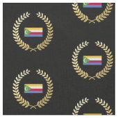 Comorese vlag stof (Close Up)