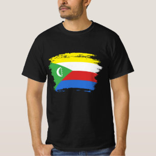 Comorese vlag t-shirt