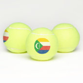 Comorese vlag tennisballen (Multi)