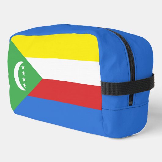 Comorese vlag toilettasje (Linkerhoek)