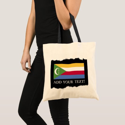 Comorese vlag tote bag (Voorkant (product))