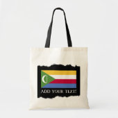 Comorese vlag tote bag (Voorkant)