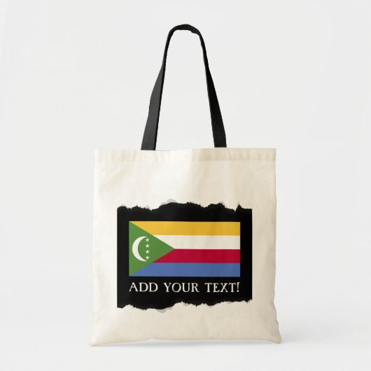 Comorese vlag tote bag (Voorkant)