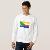Comorese vlag trui (Voorkant volledig)