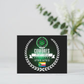 Comoros Briefkaart (Staand voorkant)