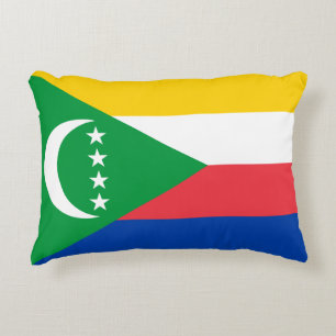 Comoros Flag Accent Kussen