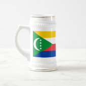 Comoros Flag Bierpul (Links)