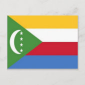 Comoros - Flag - Briefkaart (Voorkant)