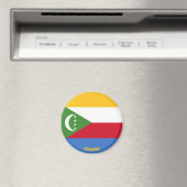 Comoros Flag Charming Patriottic Magneet (Insitu (Vaatwasser))