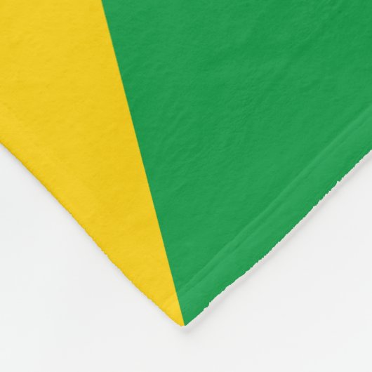 Comoros Flag Fleece Deken (Hoek)