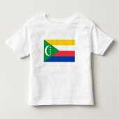 Comoros Flag Kinder Shirts (Voorkant)
