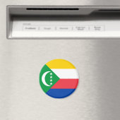 Comoros Flag Magneet (Insitu (Vaatwasser))