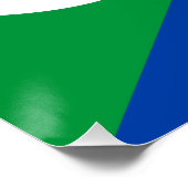 Comoros Flag Perfect Poster (Hoek)