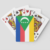 Comoros Flag Pokerkaarten (Achterkant)