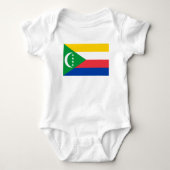 Comoros Flag Romper (Voorkant)