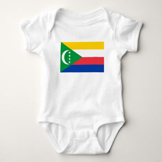 Comoros Flag Romper (Voorkant)