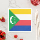 Comoros Flag Servet (Insitu)